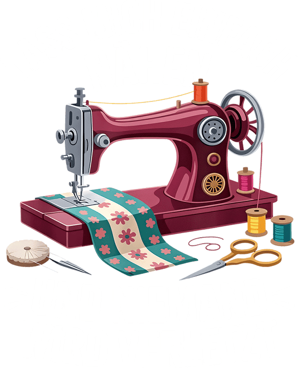 AV139-rode-naaimachine-met-tekst-lass-mich-einfach-nähen-und-niemand-wird-verletzt-applicatie