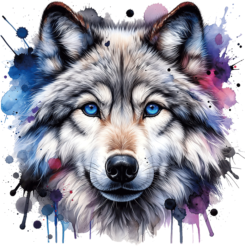 AV152-grijze-wolf-met-aquarel-achtergrond-applicatie
