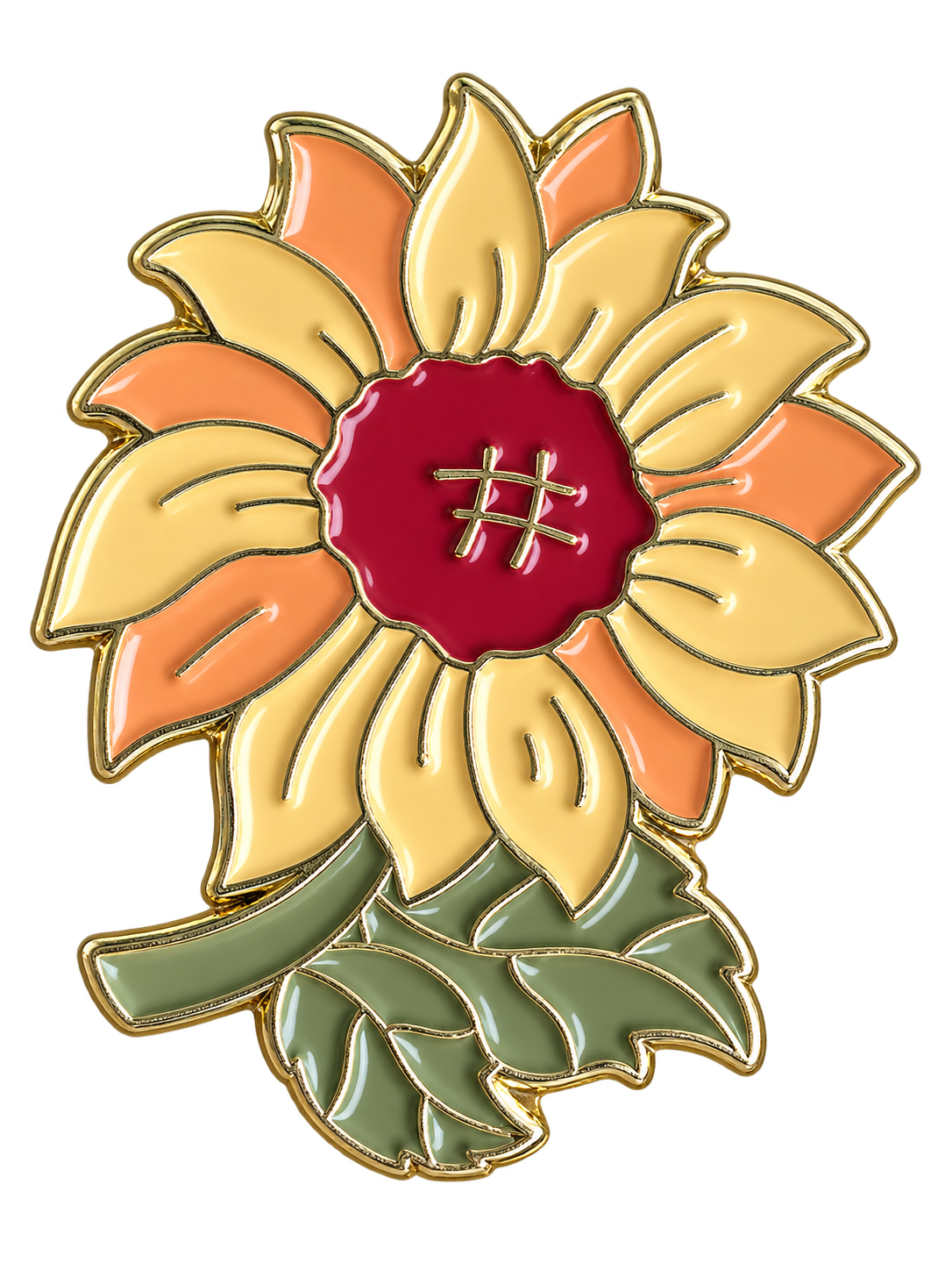 P1-18 – zonnebloempin vrijstaand