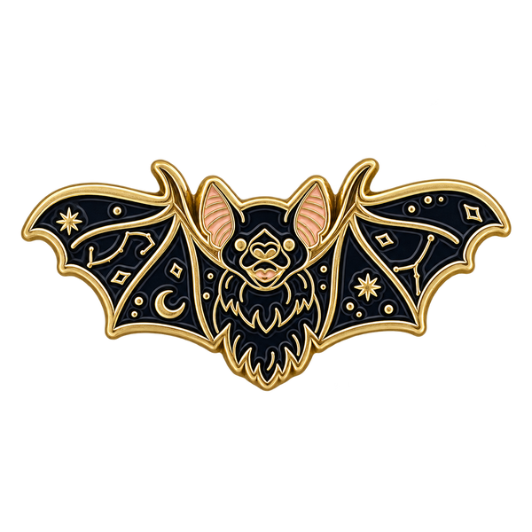 P2-4 Vleermuis Pin – voorkant