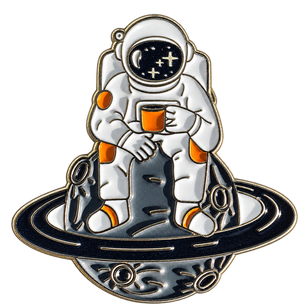 P3-22 maanman pin – vrijstaande voorzijde