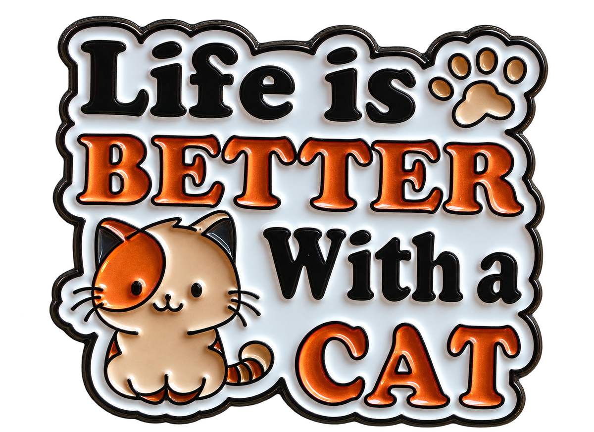 Life is Better With a Cat voorzijde