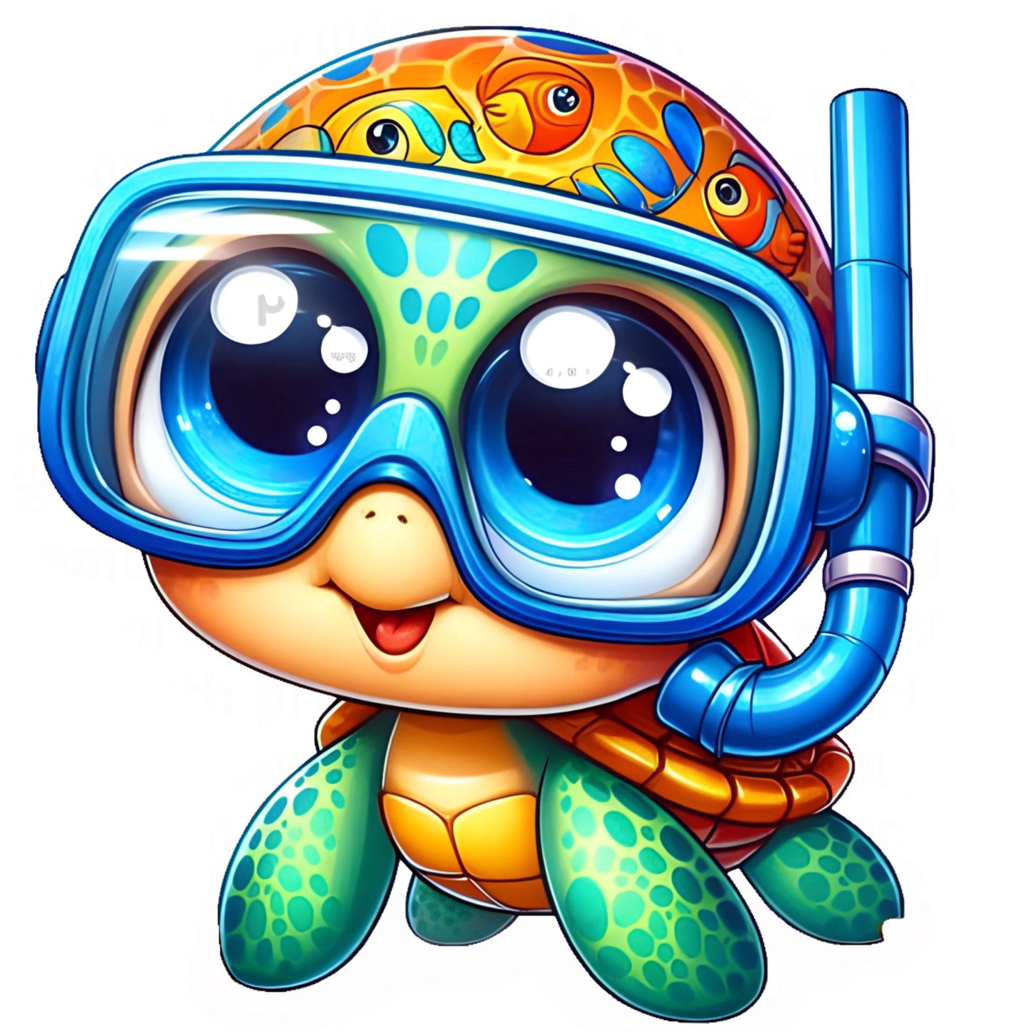 U31-schildpad-met-duikbril-applicatie