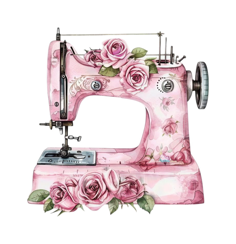 U54-roze-naaimachine-met-bloemen-applicatie