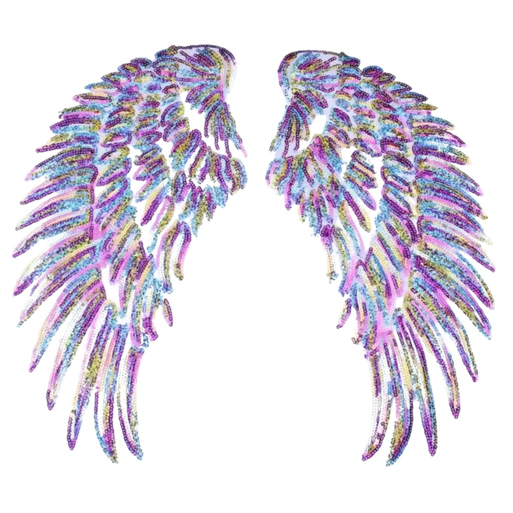 GP0076-set-middel-gekleurde-paillette-vleugels-patch