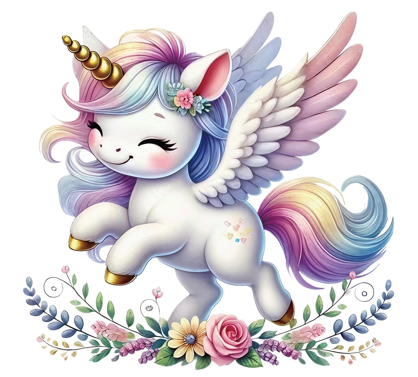 AV137-een-lieflijke-eenhoorn-met-pastelkleurige-manen-applicatie