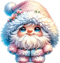 AV158-dwerg-met-winterpak-applicatie