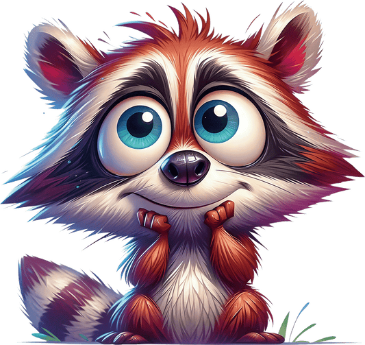 AV162-schattige-rode-wasbeer-applicatie