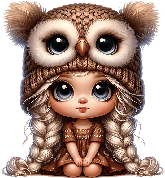 AV174-meisje-met-twee-vlechten-met-een-muts-applicatie