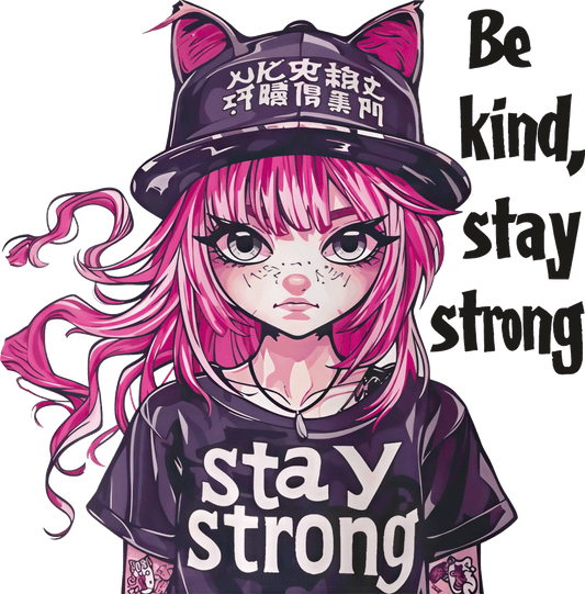 AV189-anime-meisje-met-kattenmuts-applicatie