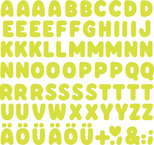 AV195-neon-gele-alfabet-applicatie