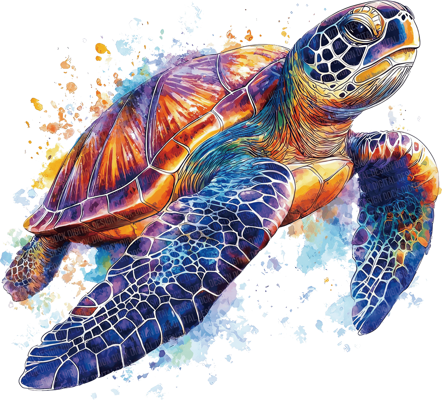 AV203-zwemmende-schildpad-applicatie