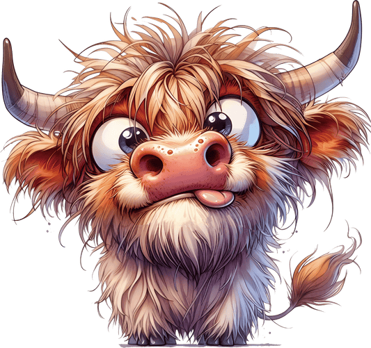 AV206-koe-met-tong-uit-de-mond-applicatie