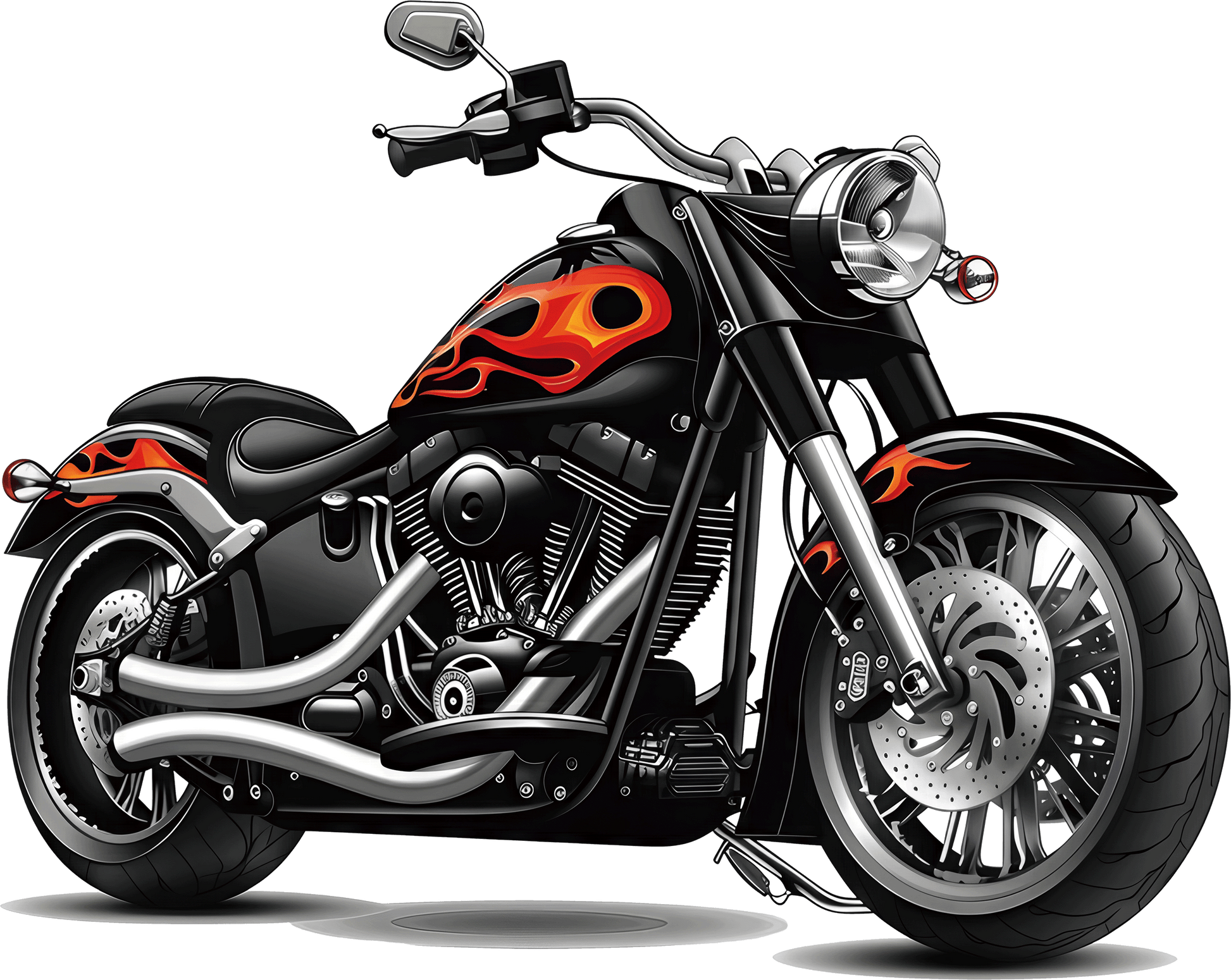 AV209-zwart-met-rode-motor-applicatie