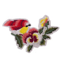 Meesje Op Bloemen Patch
