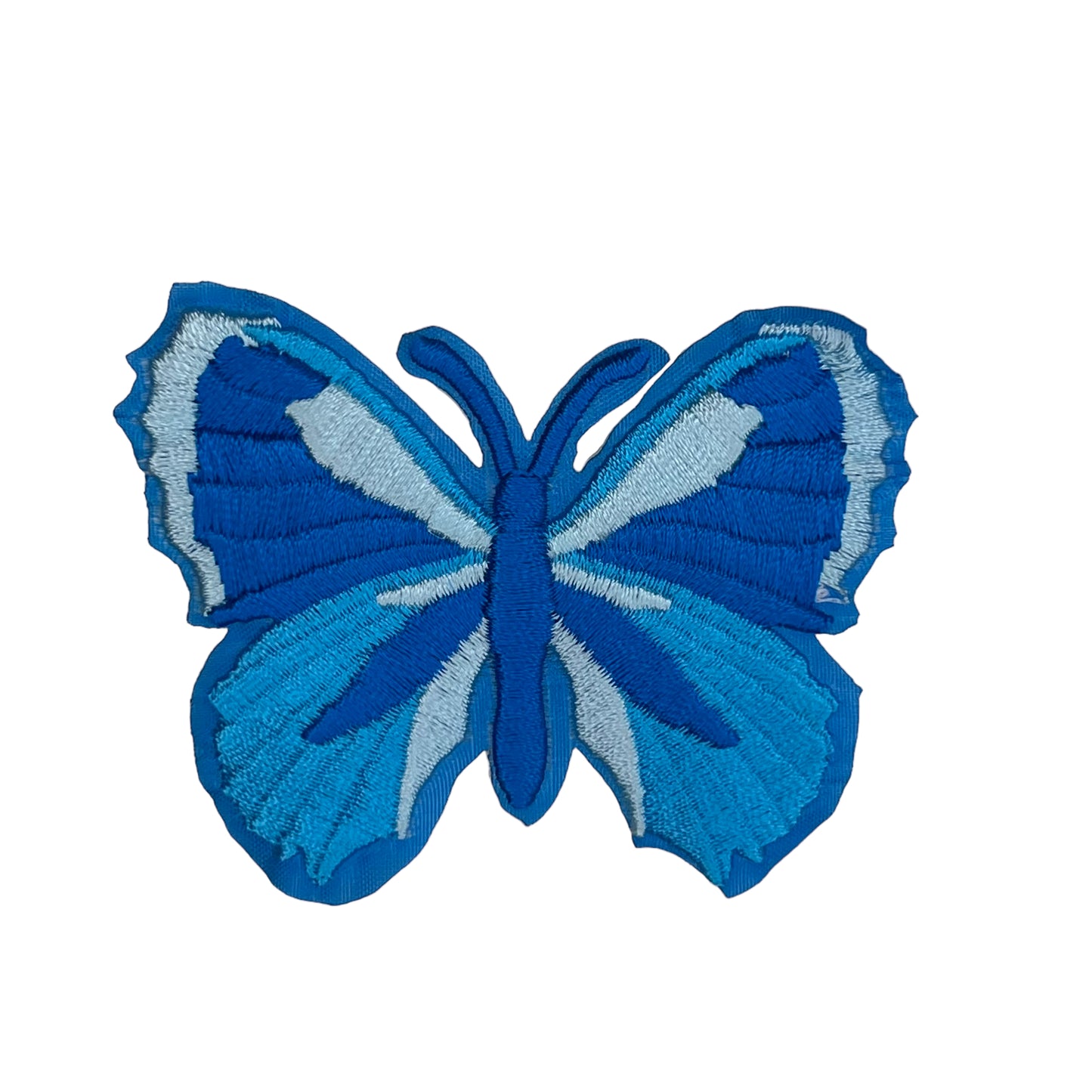 Dark Blue And Light Pink Butterfly Patch