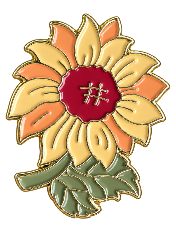 P1-18 – zonnebloempin vrijstaand