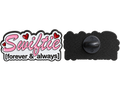 Voor- en achterzijde van Swiftie forever & always met zwarte sluiting