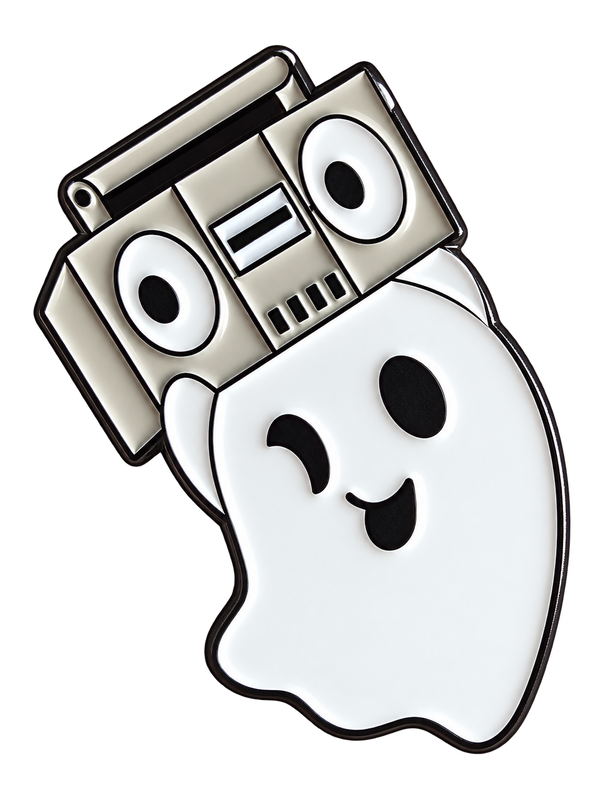 P2-10 Spook met radio pin – voorzijde