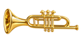 P2-20 Trompet pin – voorzijde