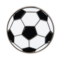 P4-19 zwart-witte voetbalpin – vrijstaande voorzijde