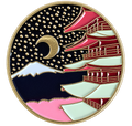P5-2 Japanse bergen pin – voorzijde