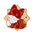P5-22 Vosje Pin – voorkant