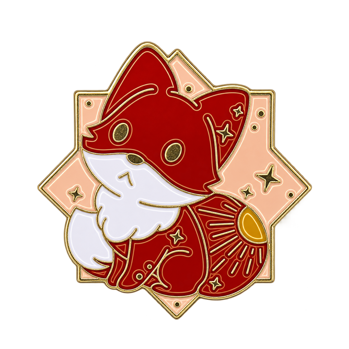 P5-22 Vosje Pin – voorkant