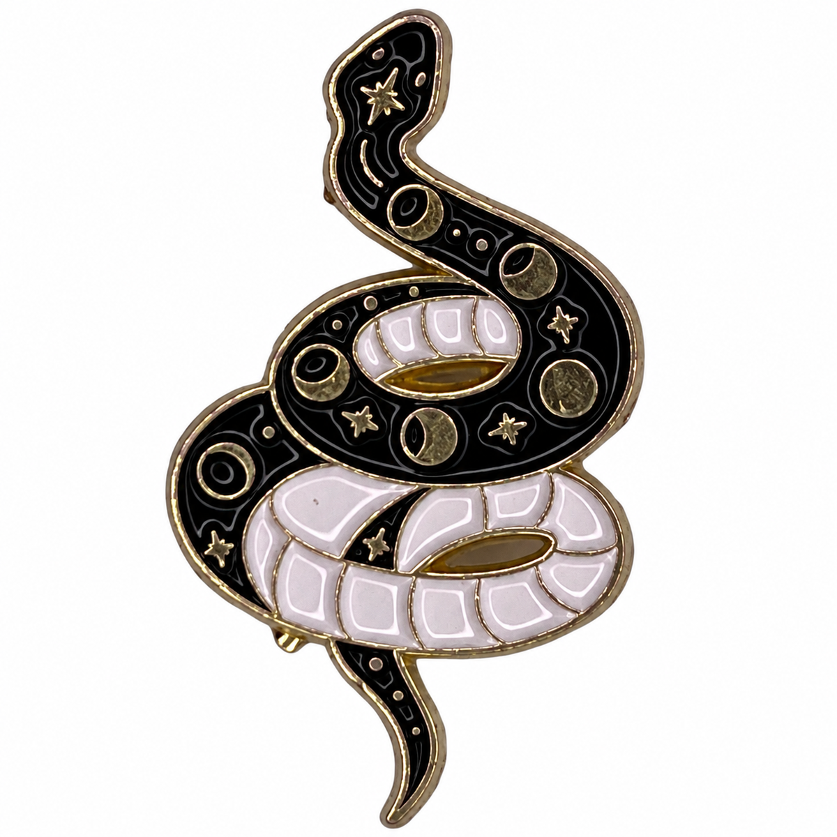 P5-30 zwart-witte slang pin – vergrote productweergave