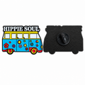 P6-9 Camperbusje Hippie Soul pin – voor- en achterzijde