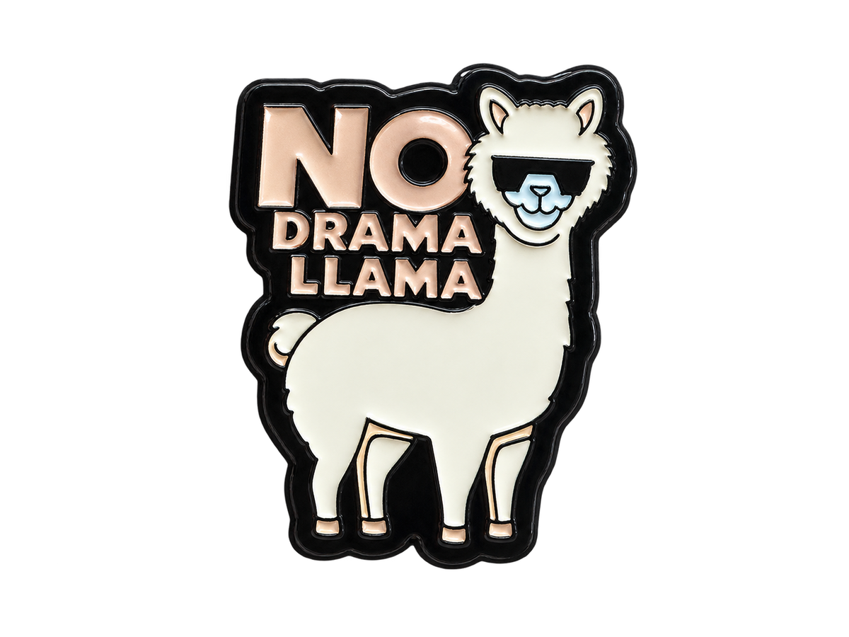 No Drama Llama voorzijde