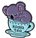 Slapende koala in theekopje Koala Tea