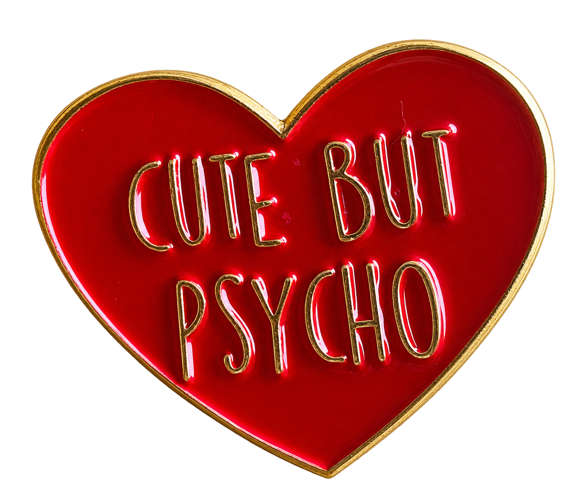 Cute But Psycho – hart voorzijde