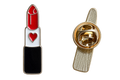 Lippenstift met hartje voor- en achterzijde