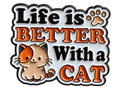 Life is Better With a Cat voorzijde