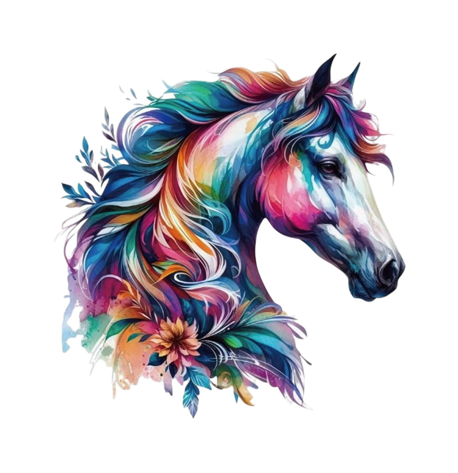 U45-wit-paard-met-pastelkleurige-manen-applicatie