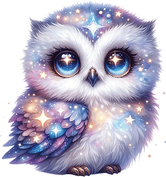 V45-uil-met-glinstering-applicatie