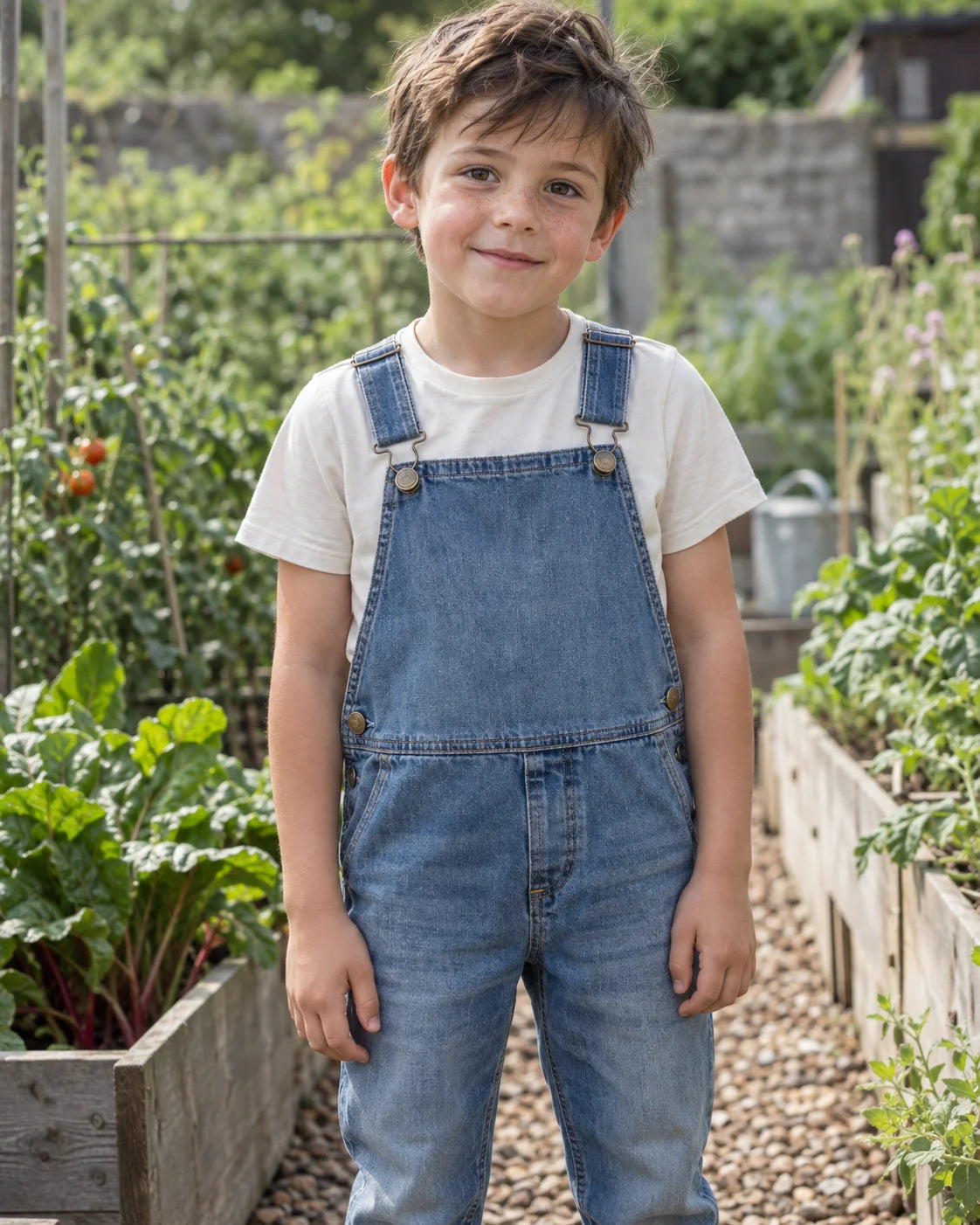 Children's dungarees as an application example