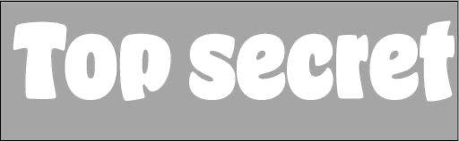 Top Secret text transfer