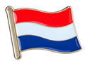 Nederlandse vlag in rood, wit en blauw – voorzijde