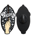 Lumos met sterren, voorzijde en zwarte achterzijde met sluiting