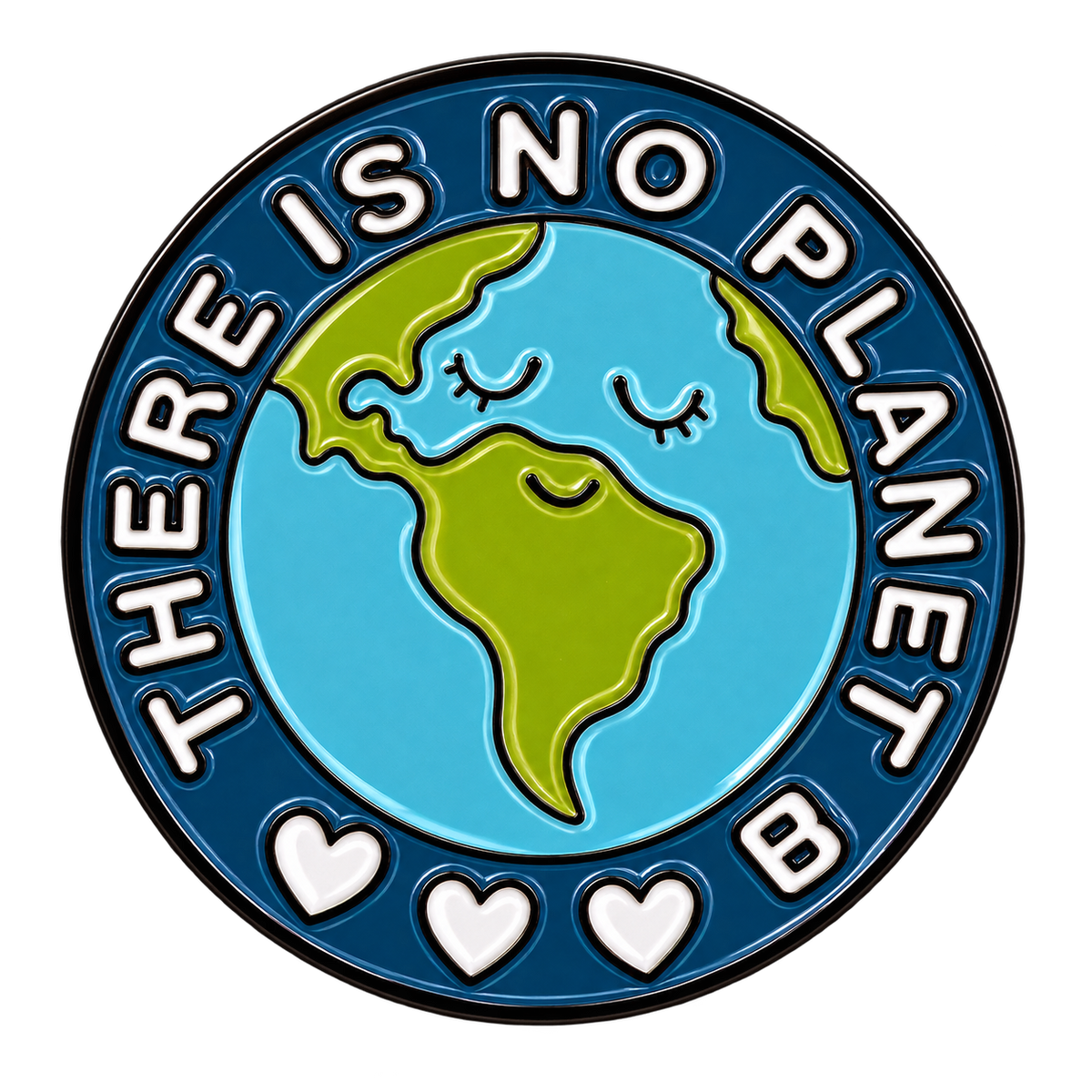 Pin P3-18: There Is No Planet B, vrijstaand