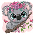 E9-koala-op-tak-met-roze-bloemen-applicatie