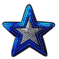 P0005-blauwe-paillette-ster-met-zilveren-binnenkant-patch