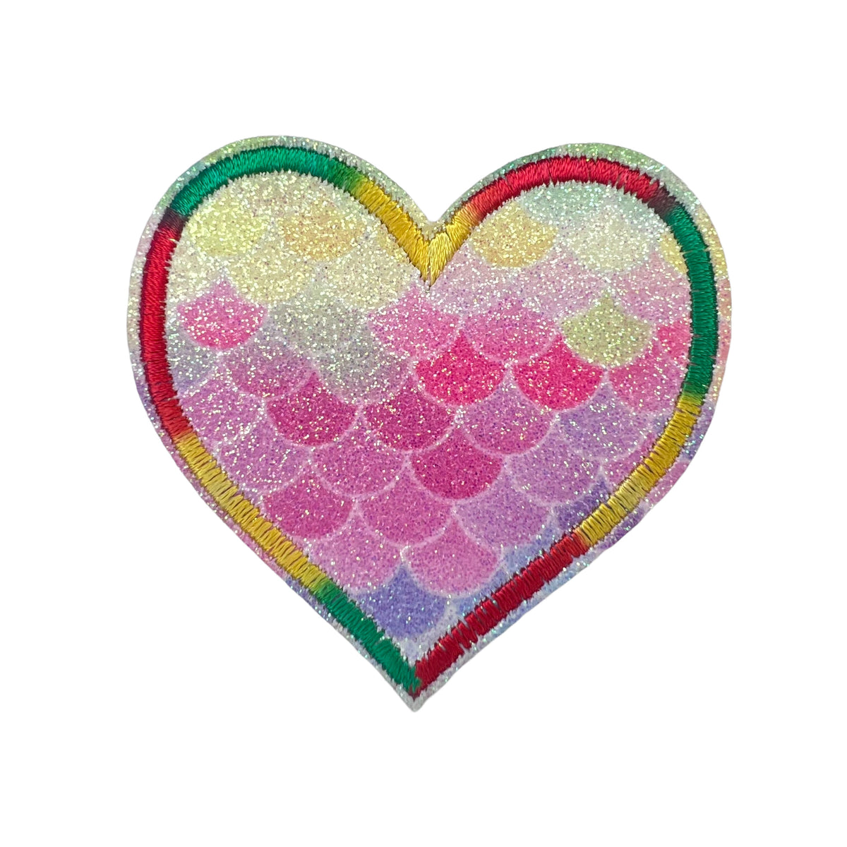 P0085-hart-met-roze-en-gele-tinten-patch