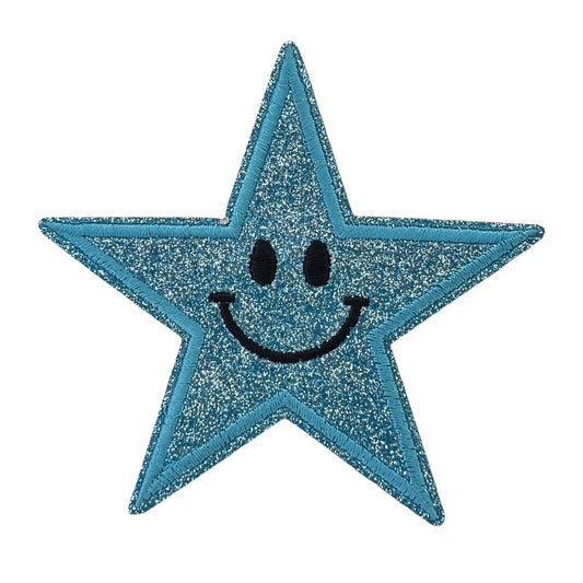 P0174-tuqoise-glitter-ster-patch