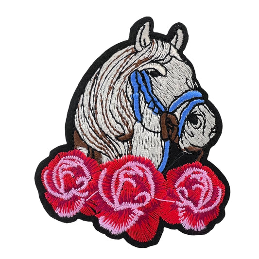 P0210-paard-met-rode-rozen-patch