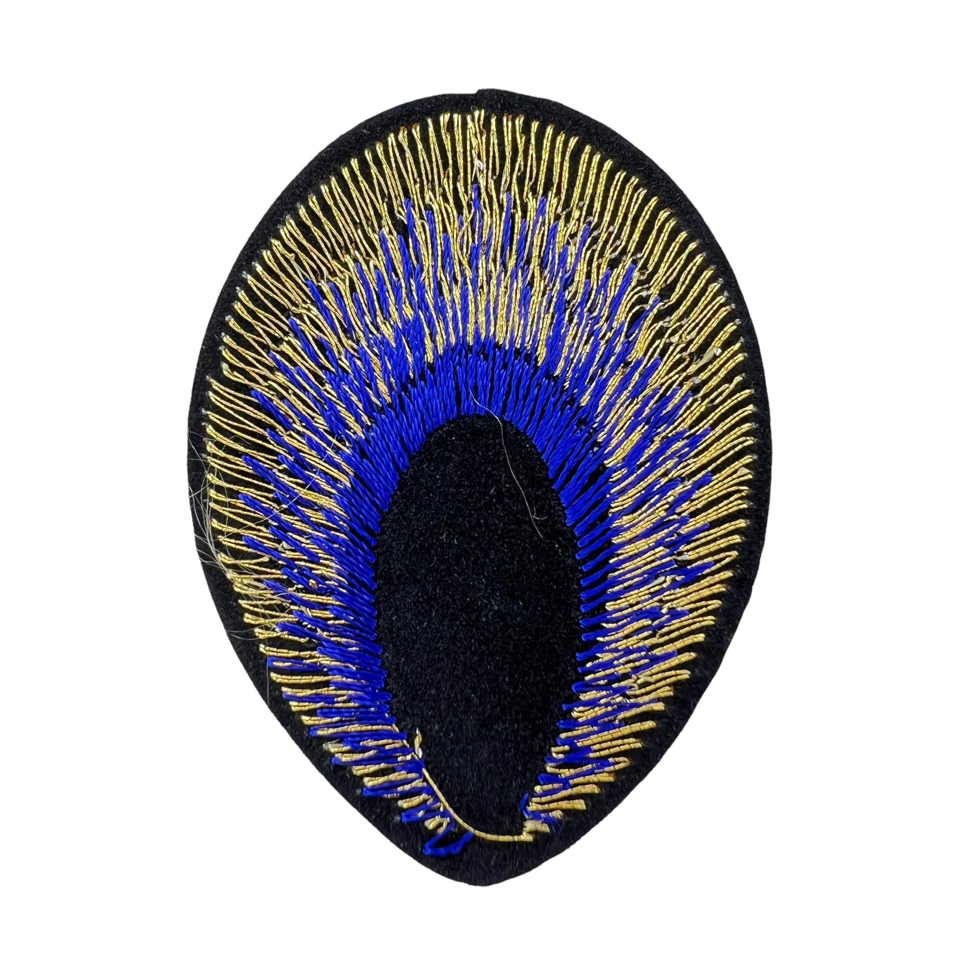 P0254-blauw-met-gouden-pauwenoog-patch