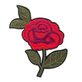 P0267-rode-roos-met-meerdere-blaadjes-patch