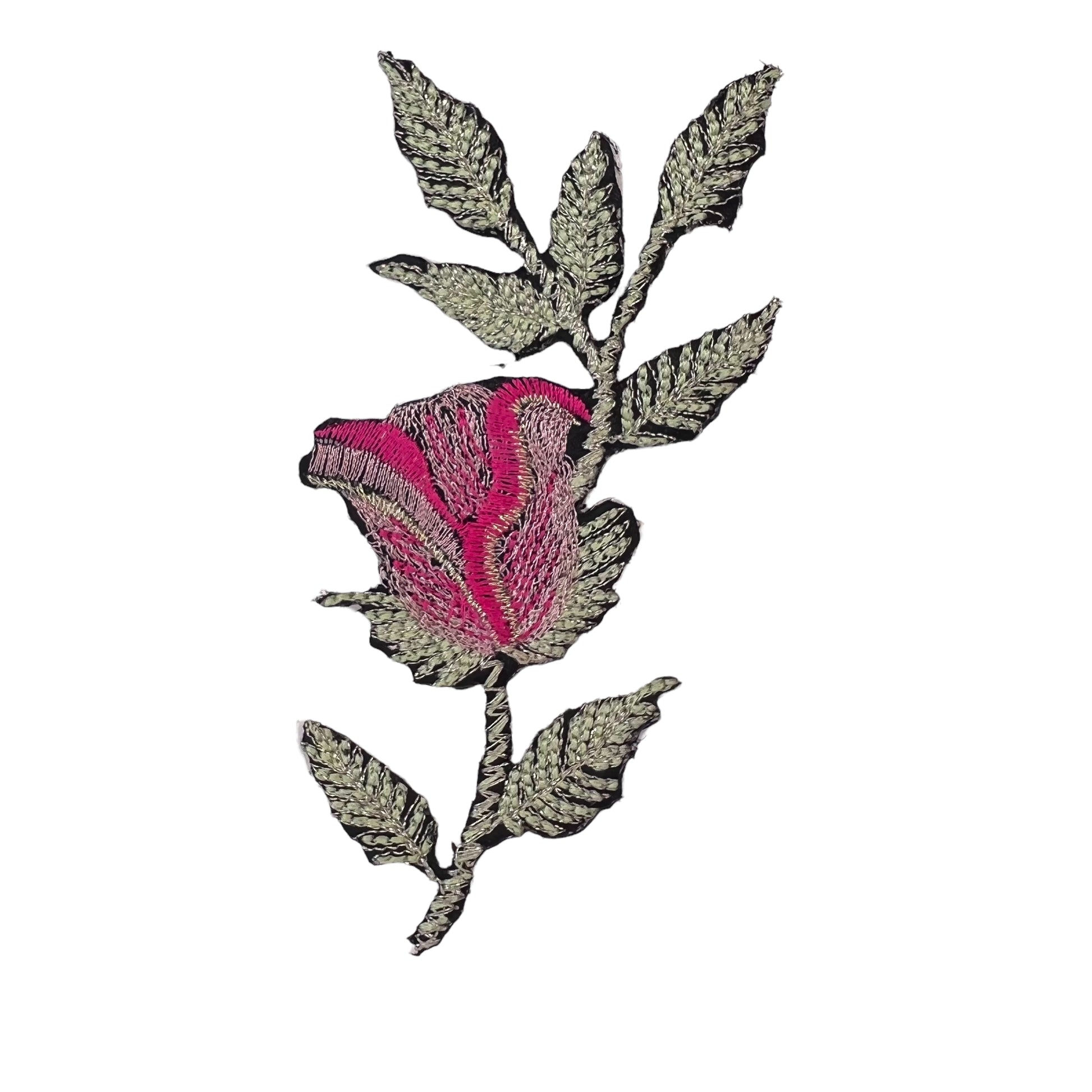 P0295-roze-bloem-met-blaadjes-patch